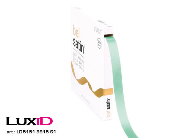 Bel satin 61 munt 15mm x 100m